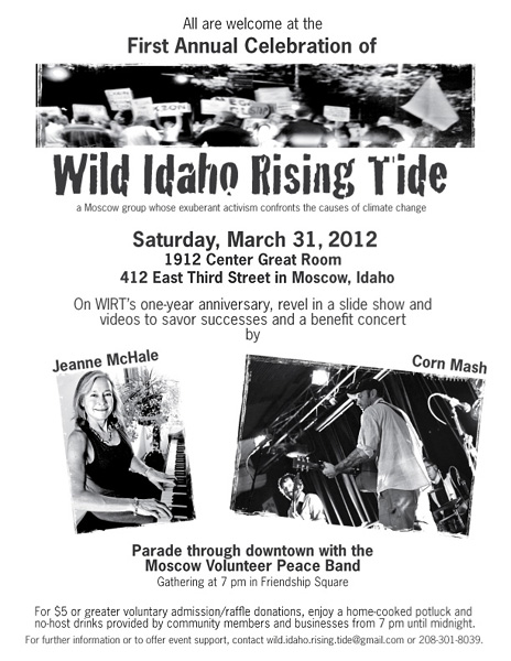 First Annual Celebration of WIRT Flyer