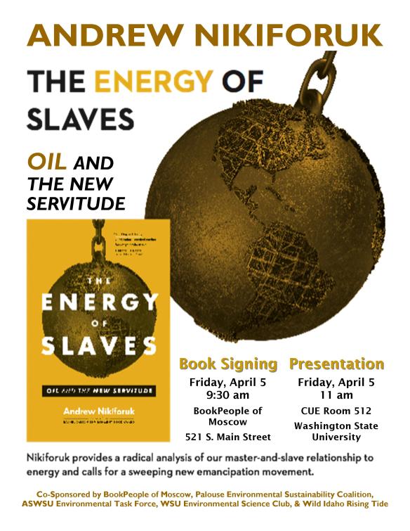 The Energy of Slaves Flyer