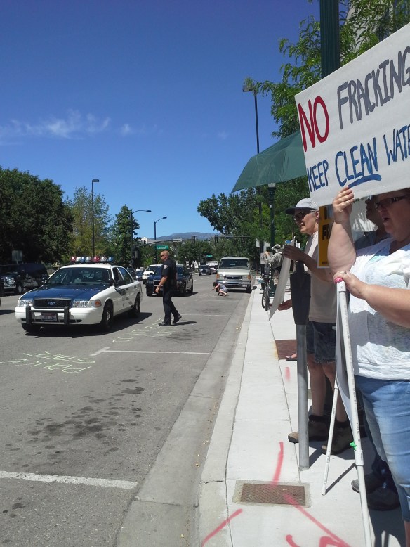 Stop the Frack Attack, Idaho! in Boise (Helen Yost photo)