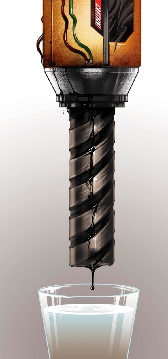 WIRT's Stop the Frack Attack protests are scheduled for outside of offices of the Idaho Department of Lands across the Gem State (Boise Weekly/Adam Rosenlund image).