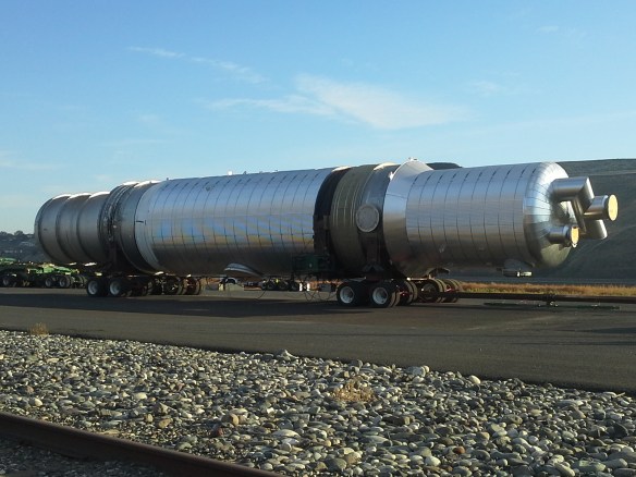 Evaporator at the Port of Wilma 10-20-13 (Wild Idaho Rising Tide photo)