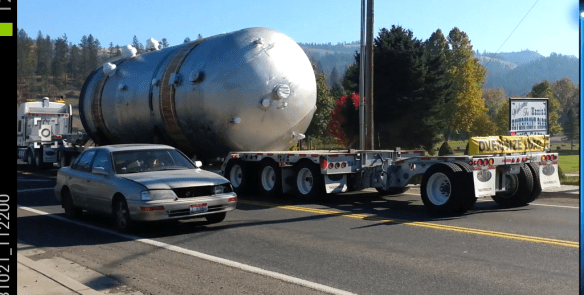 Liquid full absorber on Highway 12 through Kamiah