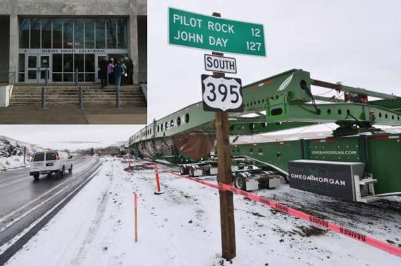 Rally and Court Action Against Third ODOT Megaload Permit