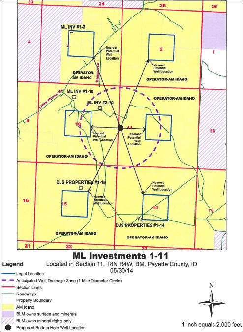 ML Investments 1-11 Well