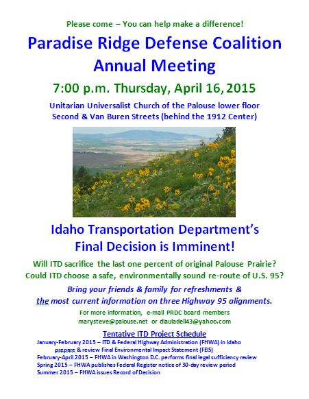 PRDC Annual Meeting 2015 Flyer, final