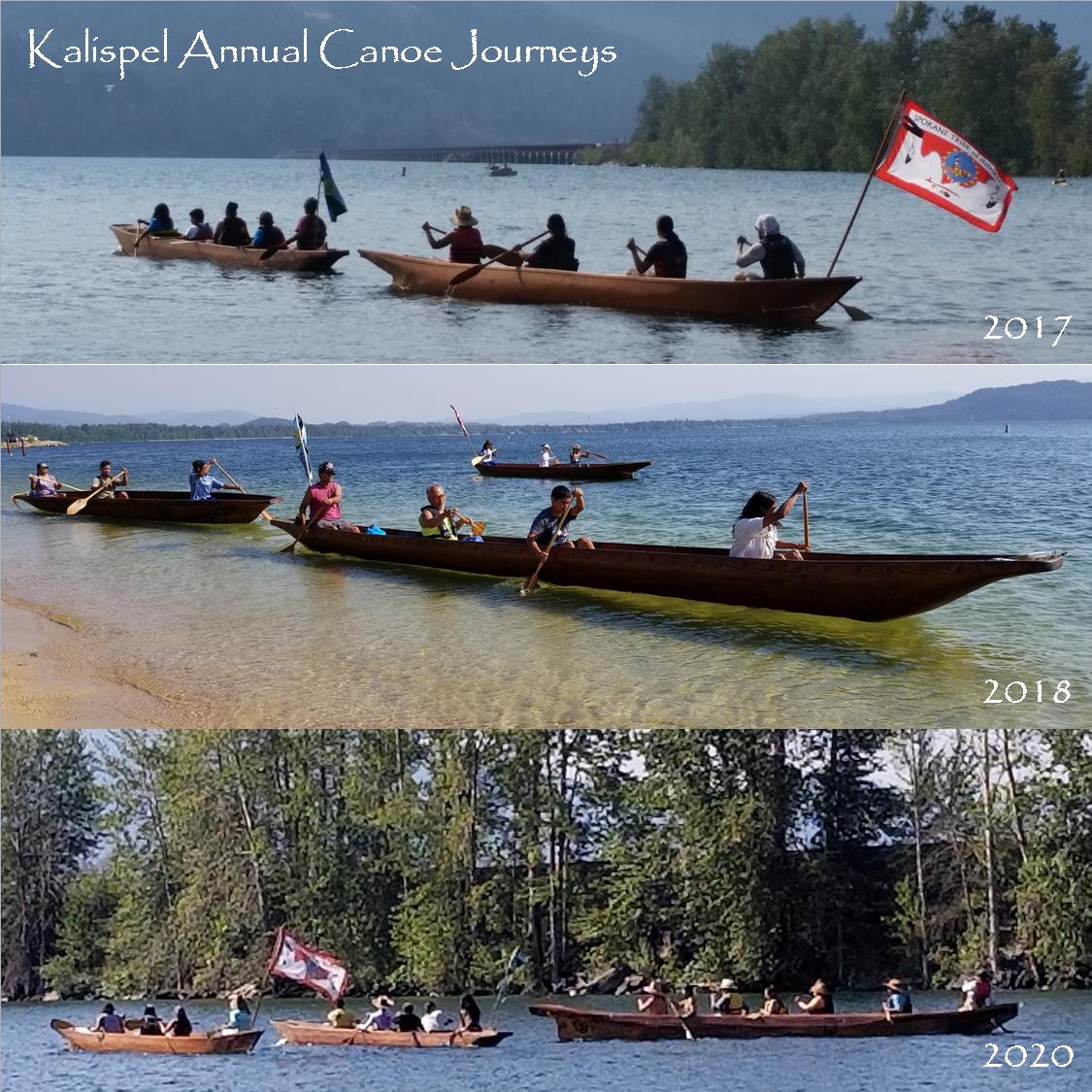 Kalispel Annual Canoe Journeys