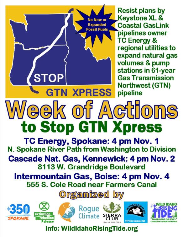 Stop GTN Xpress Week of Actions Flyer